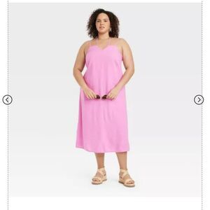 🆕🩷Universal Thread Linen Midi Sundress